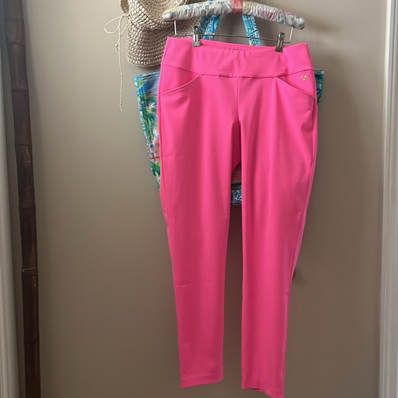 EUC! Lilly Pulitzer Corso Pant Aura Pink Sz 8 - Picture 3 of 13